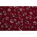 Wholesale Dark Red Background Printed Fabrics